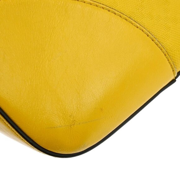 GUCCI YELLOW GG 2WAY HANDBAG 354332 - Picture 5 of 12